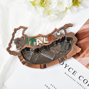 Cendrier en cuivre antique OEM, plaque souvenir, vaisselle en métal moulé sous pression, couleur personnalisée, logo personnalisé, TV, film - Vente chaude - Product Image 2