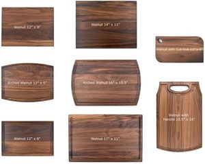 Planche à <span class=keywords><strong>d</strong></span>écouper et à servir en noyer massif de qualité supérieure, certifiée FDA, pour fabricants de cadeaux <span class=keywords><strong>d</strong></span>'entreprise - Product Image 6