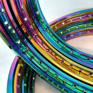 ขอบล้ออะลูมิเนียมอัลลอย 7050T ขนาด 21/18/19 นิ้ว 36 ก้าน สีรุ้ง สำหรับรถมอเตอร์ครอส/วิบาก/เอ็นโด - Product Image 1