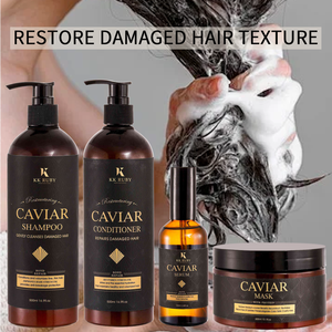 Champú Profesional de Caviar Orgánico con Ingredientes Naturales, Hidratante y de Limpieza Profunda, 500 ml a Granel <span class=keywords><strong>para</strong></span> Cabello Dañado - Product Image 3