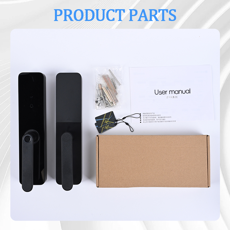 Security Electronic Handle Digital Tuya Ttlock Cerraduras Inteligentes Con Wifi Keys Fingerprint Smart Lock Door · image 6