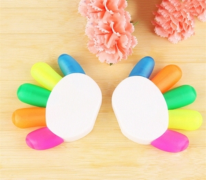 New-Phong Cách Mini <span class=keywords><strong>Highlighter</strong></span> Hình Dạng Ngón Tay <span class=keywords><strong>Highlighter</strong></span> Ưa Thích Bút Đánh Dấu Di Động Sử Dụng Với Tay Nhanh Chóng Làm Khô <span class=keywords><strong>Highlighter</strong></span> - Product Image 2