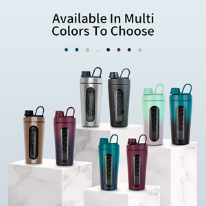 Hot Selling BPA Free Stainless Steel for Shaker Bottle Custom Logo Gym <strong>Protein</strong> Drinkware - Product Image 6