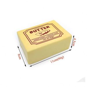 2026 Meilleures ventes : Jouets anti-stress super moelleux en forme de bâton de beurre, à remontée lente, à presser, jouets sensoriels réalistes en forme d'aliments - Product Image 1
