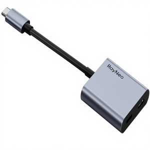Adaptador <span class=keywords><strong>de</strong></span> Carga para <span class=keywords><strong>Gafas</strong></span> RayNeo USB-C para ROG Ally, <span class=keywords><strong>PS4</strong></span>/5, Xbox, Mac Mini, Laptop - 100W PD, Compatible con 4K 60Hz - Product Image 1