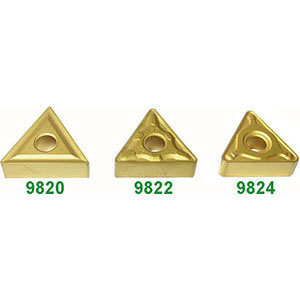 Insertos de torneado TNMG 160412 Riv. TIN adecuado para desbaste - Product Image 1