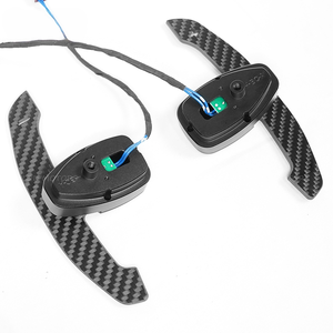 Pales de changement de vitesse magnétiques en fibre pour Chevrolet <span class=keywords><strong>Camaro</strong></span>, kit de conversion de pales de changement de vitesse pour volant en carbone, pièces de voiture - Product Image 4