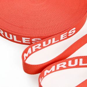 สายรัดผ้าใยโพลีเอสเตอร์รีไซเคิลแบบทอ Jacquard พร้อมสายรัดผ้าฝ้ายสีสันสดใส สำหรับสายรัดกระเป๋าคาดเอว สายรัดผ้าแคนวาสแบบหนา 38 มม. - Product Image 2