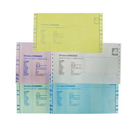 Papier informatique sans carbone continu de marque BAIXIN, très vendu, format A4, rame de 95 x 11 pouces, 2 plis, pâte de bois vierge, impression de bureau, NCR