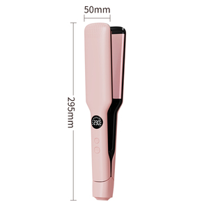 Lisseur professionnel multifonctionnel en céramique tourmaline avec technologie avancée d'hydratation et de contrôle de la chaleur, nourrit les mèches. - Product Image 3
