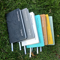 Carnet A6 en cuir PU personnalisable de haute qualité, planificateur quotidien de gestion du temps