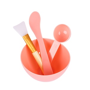 Juego <span class=keywords><strong>de</strong></span> herramientas <span class=keywords><strong>de</strong></span> plástico para mascarillas, utensilios <span class=keywords><strong>de</strong></span> maquillaje <span class=keywords><strong>de</strong></span> belleza coloridos, caseros, color negro - Product Image 3