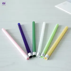 Heat Resistance Large Diameter Transparent Cylinder Borosilicate Glass Tube Clear Colored Glass Tubing