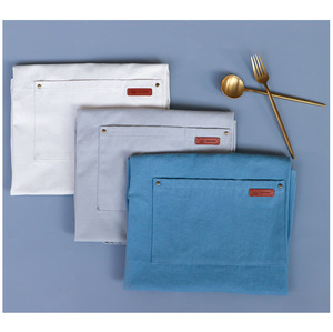 <span class=keywords><strong>Delantal</strong></span> de Lona Francesa de Algodón con Logotipo Personalizado para Cocina, Hogar, Chef, Camareros, Artistas, Barista, Tienda, Bar, Restaurante y Trabajo - Product Image 6