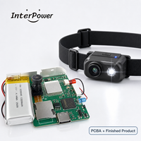 Caméra portable 1080P 2K 4K avec module d'enregistrement PCBA WiFi 4G, enregistreur portable personnalisé HD anti-tremblement, caméra corporelle pour diffusion en direct, service OEM ODM