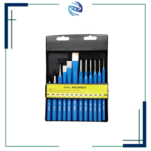 12PC ensemble de poinçons pour le travail des métaux pour la plomberie Conduit électrique Multi taille 12 pièces Kit de poinçon pour bricolage soudage <span class=keywords><strong>Garage</strong></span> boîtes à outils - Product Image 1