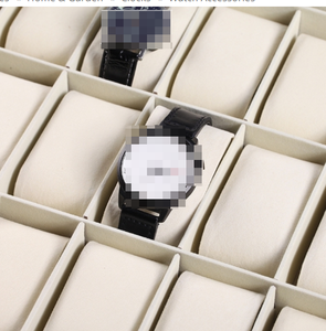 出厂价24位24槽PU皮革手表收纳盒展示盒 - Product Image 6