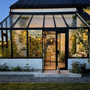 Perfil de aluminio DTOP para casa veranda Aislamiento ultravioleta <span class=keywords><strong>Solarium</strong></span> Sunroom Glass Sunroom of Business Pool Swimming Pool - Product Image 1