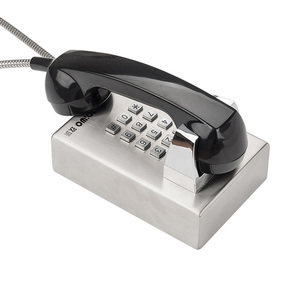 <span class=keywords><strong>Telefono</strong></span> analogico Hotel con filo a <span class=keywords><strong>parete</strong></span> forniture telefoniche prigione Mini <span class=keywords><strong>telefono</strong></span> - Product Image 5