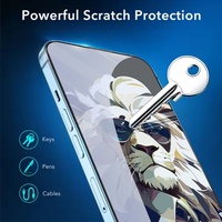 Protecteur d'écran en verre trempé haute aluminium d'origine pour Iphonen17 HD Protecteur d'écran de confidentialité pour Samsung