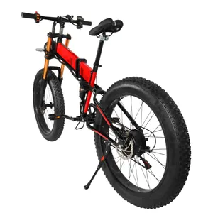 KKC 전자 자전거 26 인치 전자 자전거 48V 2Ah 10Ah Bicicleta electrica 배터리 휴대용 Ebike 접이식 산악 전기 자전거 자전거