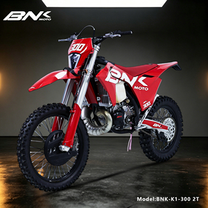 Moto tout-terrain 300cc 2 temps à essence, 6 vitesses, double démarrage, 80 km/h, motocross enduro, chaîne, <span class=keywords><strong>carburateur</strong></span> - Product Image 2