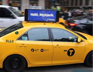 Factory Price P2.5 LED Taxi Top <b>Display</b> Car Roof Digital Poster Video <b>Wall</b> SDK High Brightness Outdoor Subway Retail 3-Year - Product Image 1