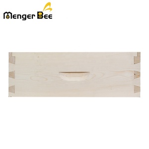 Ruche en bois de sapin pas chère, équipement d'apiculture, ruche Dadant 10 cadres, boîte à abeilles polie - Product Image 5