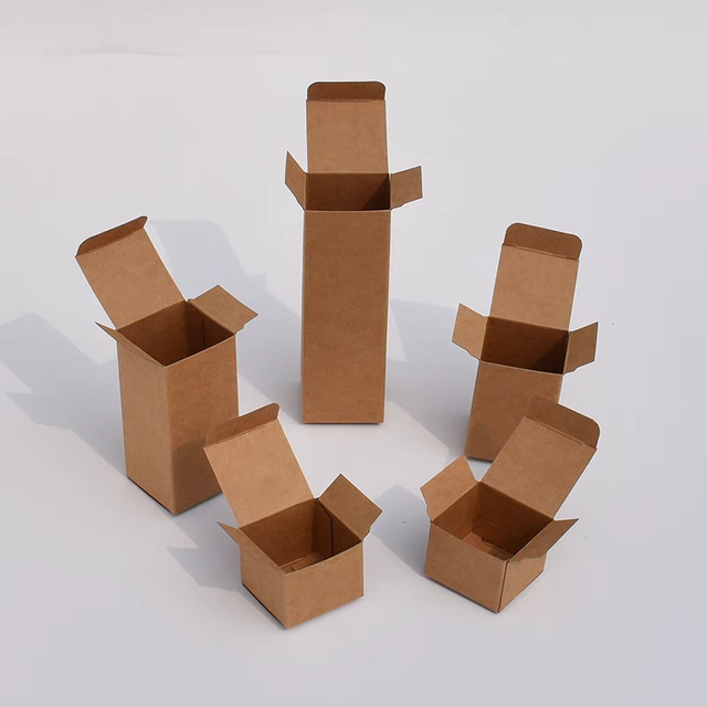 Custom Rectangle Kraft Paper Box for Perfume & Blush Storage Foldable Matt Laminated with Embossing Recyclable Gift Packaging