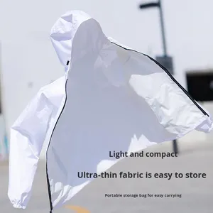 Ensemble <span class=keywords><strong>imperméable</strong></span> et pantalon <span class=keywords><strong>imperméable</strong></span> léger d'<span class=keywords><strong>été</strong></span> pour hommes et femmes voyage vélo électrique équitation <span class=keywords><strong>imperméable</strong></span> - Product Image 5