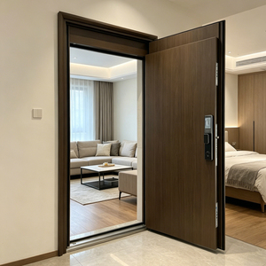 [<span class=keywords><strong>PRIX</strong></span> USINE] <span class=keywords><strong>Porte</strong></span> d'<span class=keywords><strong>entrée</strong></span> de luxe moderne en acier pour villa, <span class=keywords><strong>porte</strong></span> de sécurité <span class=keywords><strong>blindée</strong></span> haut de gamme, <span class=keywords><strong>porte</strong></span> principale antivol personnalisée - Product Image 5