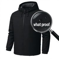 Blouson Bomber Homme Haute Qualité Coupe-Vent Imperméable Respirant Col Montant Patchwork Logo Personnalisé OEM Extérieur
