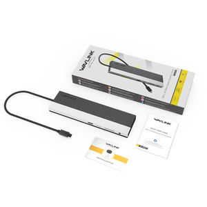 Wavlink 12-en-1 USB C Hub Plug-and-Play Triple Display Adapter avec pour <span class=keywords><strong>HDMI</strong></span> <span class=keywords><strong>VGA</strong></span> Compatible Windows/<span class=keywords><strong>Mac</strong></span> USB 3.0 Interface en Sto - Product Image 6