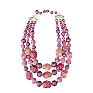Hermoso Collar de Rosario Islámico con Borla, Cuentas de Piedra Natural de Colores, Joyería Religiosa Unisex para la Oración - Product Image 6