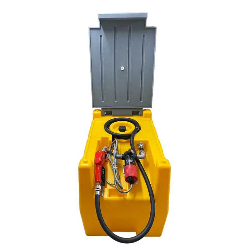 53L/240L/480L/500L Electric Portable Fuel Gasoline Diesel Caddy Transfer Tank For On-Site Refueling