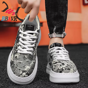 Zapatos Deportivos Casuales con Cordones, Suela Gruesa con Amortiguación de Aire, para Caminar y Skateboard - Product Image 6