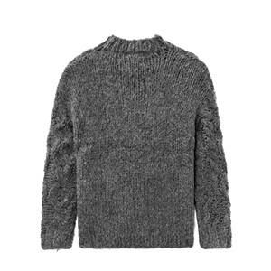 Pull-over d'hiver en polyester/coton pour hommes, col en O, écologique et anti-rides, manches longues douces - Product Image 6