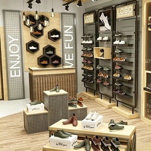 Shoe Shop Display Shelf Decoration Furniture Custom Ladies Luxury Brand Bag Store Display Rack Store Decoration Renovation - Product Image 2