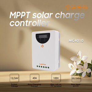 40A 12V/24V MPPT <strong>Solar</strong> <strong>Controller</strong> <strong>LCD</strong> <strong>Display</strong> Charger System 150V Regulator Lighting Control for <strong>Solar</strong> - Product Image 3