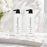 Bouteille Pompe Vide en Plastique HDPE 750ml, Écologique, Rechargeable, Blanc Mat, pour Gel Douche, Shampoing, Usage Familial, Salle de Bain, Maison