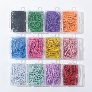 Bán buôn kim loại mà<span class=keywords><strong>u</strong></span> đỏ giấy Clips cho các trường học văn phòng tài liệ<span class=keywords><strong>u</strong></span>, 50 cái của 1.1 inch mà<span class=keywords><strong>u</strong></span> giấy Clips - Product Image 6