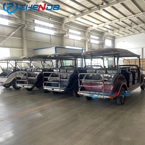 Low Price 8 Passenger Classic Tourist Roadster Car Antique Luxury Electric Club Glof Car Airport Cart Bus - Product Image 6