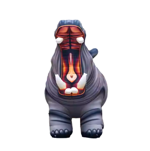 Hippopotame géant personnalisé gonflable animal dessin animé hippopotame pour la publicité gonflables - Product Image 6