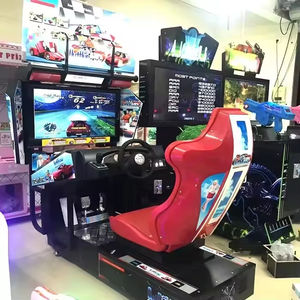 Machine à jetons de simulateur de <span class=keywords><strong>voiture</strong></span> de course d'arcade pour le jeu de course inspiré - Product Image 5