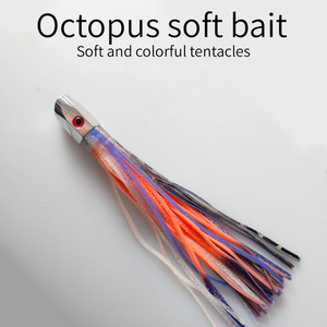 Señuelo de pesca Yajie Aquahunter para calamares, cebo de pulpo con cabeza de cobre 01, señuelo de pesca en agua salada, cebo de fondo, pesca de arrastre desde embarcación - Product Image 2