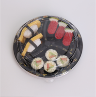 Boîte à gâteau à vendre, carton en plastique, emballage à emporter, emballage alimentaire en plastique écologique, boîte pliante, boîtes de rangement divisées