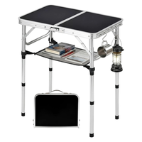 Tables pliantes portables légères pour pique-nique, jardin, parc, voyage, camping, rangement, fête, barbecue en plein air