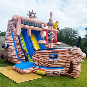 GMY Inflatables, Castillo Inflable con Forma de Barco Pirata <span class=keywords><strong>Titanic</strong></span>, Área de Juegos para Niños, Juego Interior para el Hogar, Suministros para Eventos - Product Image 6