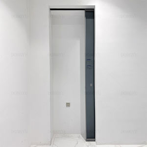 Moderno popular Exterior Ocultar Apilamiento <span class=keywords><strong>Puerta</strong></span> <span class=keywords><strong>Corredera</strong></span> Patio <span class=keywords><strong>Puerta</strong></span> Aluminio Vidrio oculto Bolsillo Puertas corredizas <span class=keywords><strong>Dentro</strong></span> <span class=keywords><strong>de</strong></span> la <span class=keywords><strong>pared</strong></span> - Product Image 3