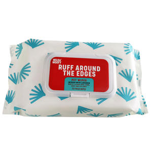 Échantillon gratuit Logo personnalisé Lingettes humides pour animaux de compagnie Lingettes nettoyantes non tissées naturelles <span class=keywords><strong>bio</strong></span> jetables Lingettes OEM pour animaux de compagnie pour les soins de santé - Product Image 4